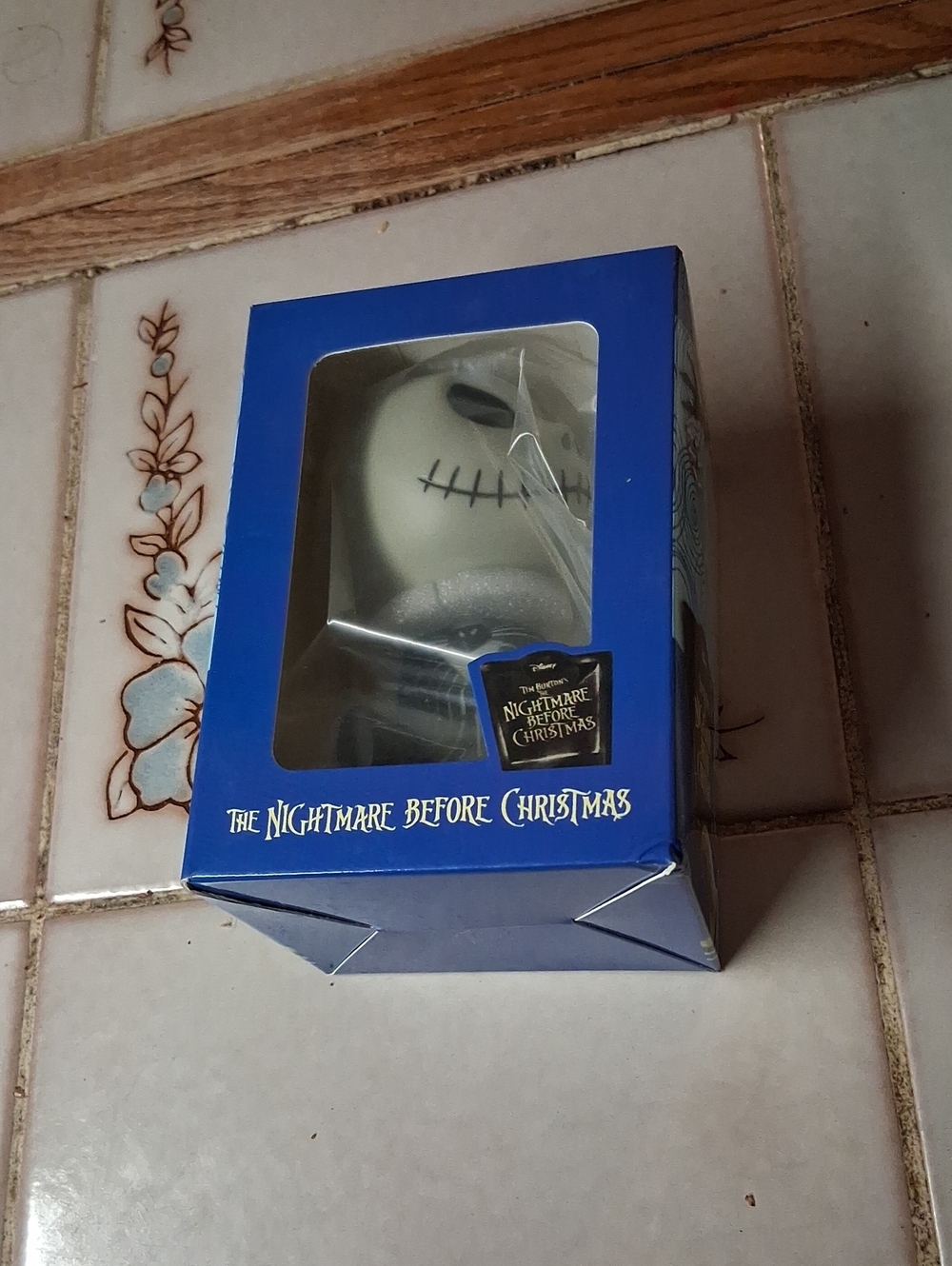 Disney Jack Skellington Boble Head Figure - Blue Box